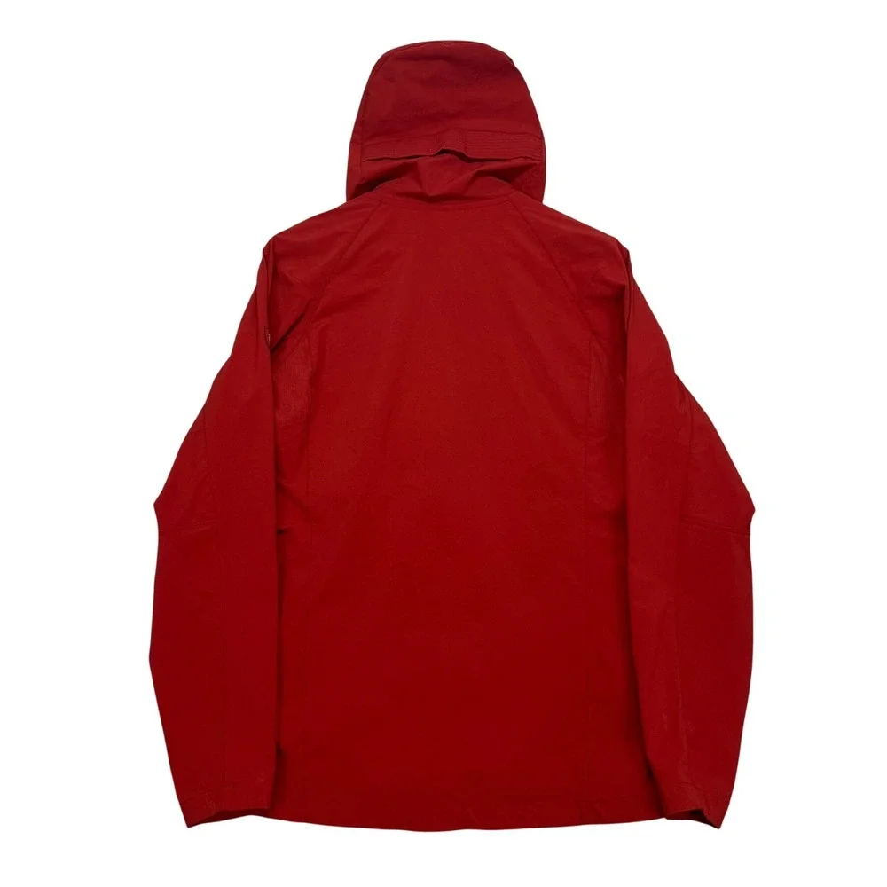 Kuhl Mens The One Hoody Red Full Zip Technical Hooded Jacket Size S